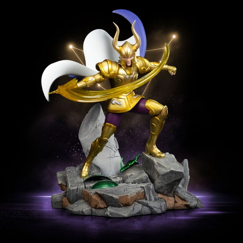 Saint Seiya - Deluxe Capricorn Shura Art Scale Iron Studios