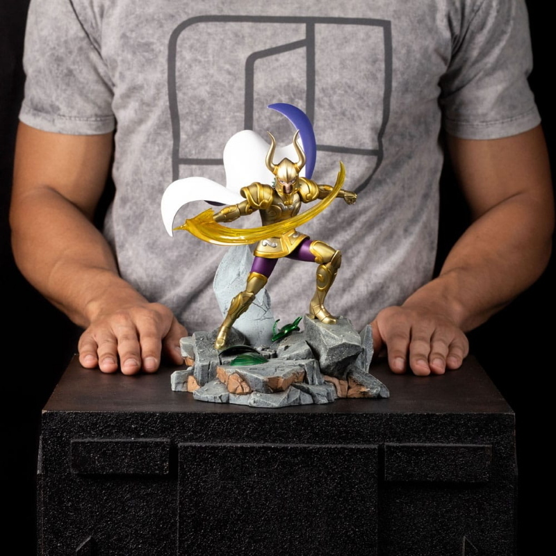 Saint Seiya - Deluxe Capricorn Shura Art Scale Iron Studios