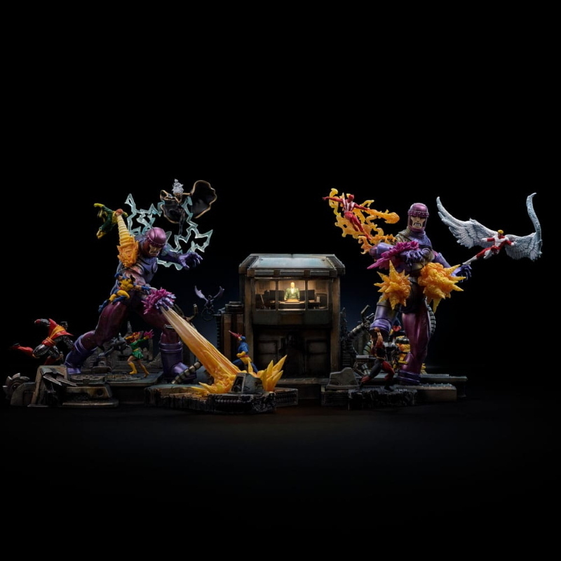 Marvel - X-Men Danger Room Diorama B Demi Art Scale Iron Studios