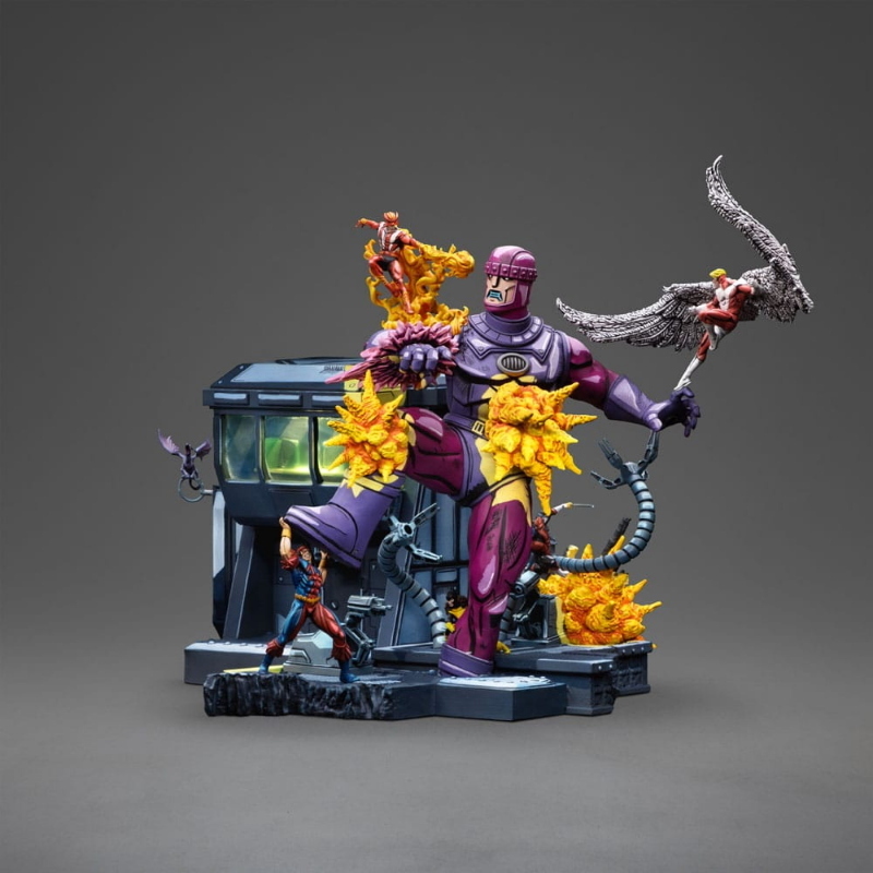 Marvel - X-Men Danger Room Diorama B Demi Art Scale Iron Studios