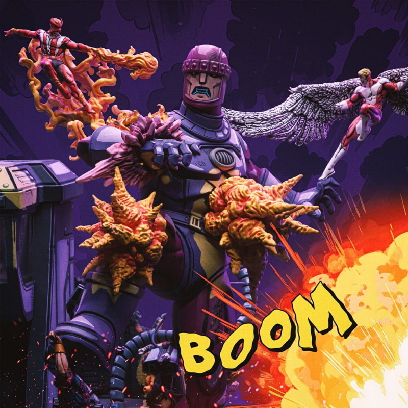 Marvel - X-Men Danger Room Diorama B Demi Art Scale Iron Studios