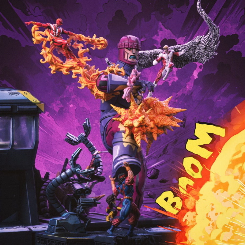 Marvel - X-Men Danger Room Diorama B Demi Art Scale Iron Studios