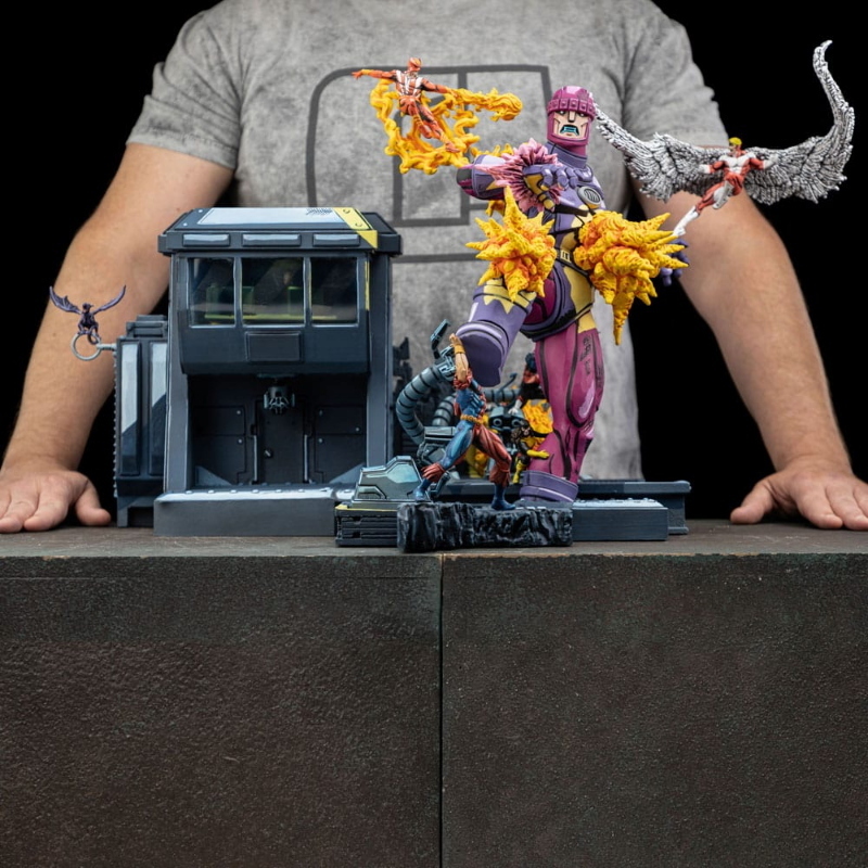 Marvel - X-Men Danger Room Diorama B Demi Art Scale Iron Studios