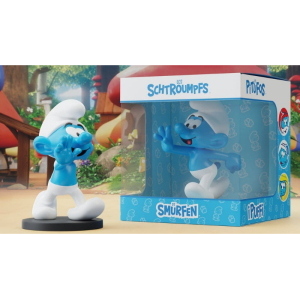 Puffi The Smurfs - Blue Resin Statua Puppy