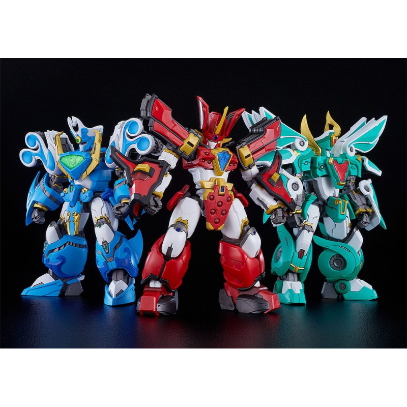 Mado King Granzort - MODEROID Model Kit Aquabeat King's Style Good Smile Company