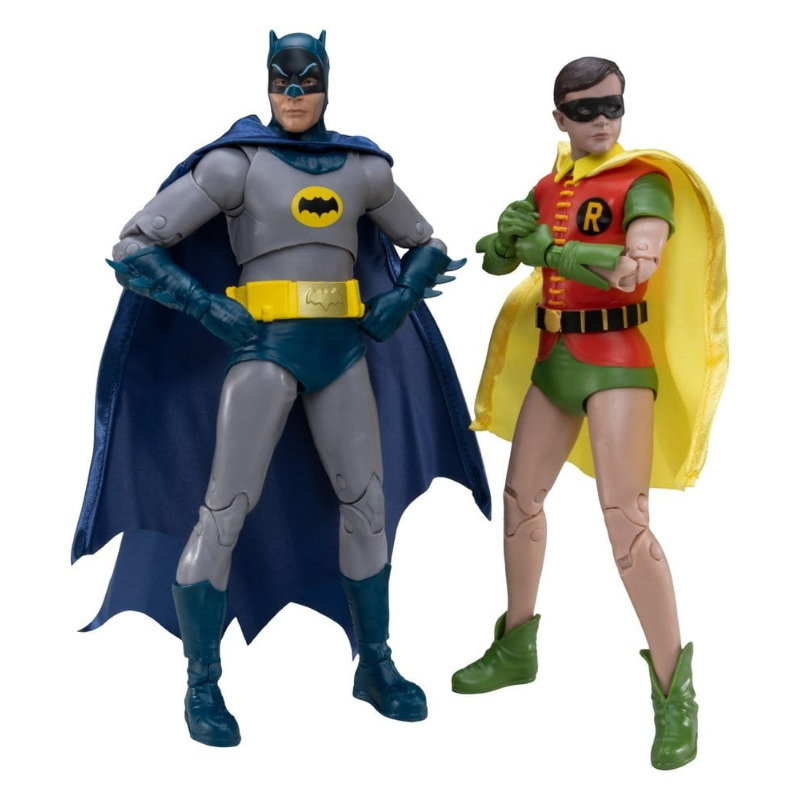 DC Comics - Batman 1966 Batman e Robin DC Multiverse McFarlane