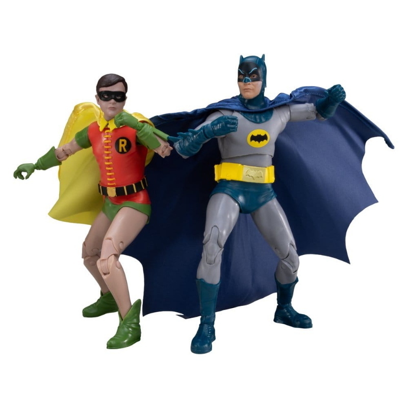 DC Comics - Batman 1966 Batman e Robin DC Multiverse McFarlane