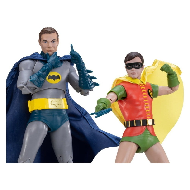 DC Comics - Batman 1966 Batman e Robin DC Multiverse McFarlane
