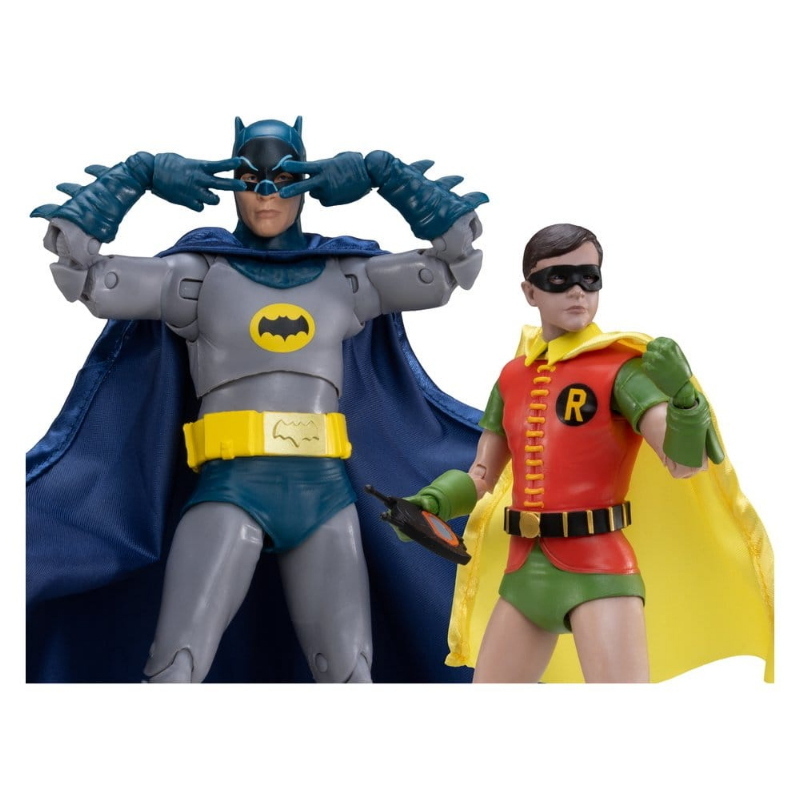 DC Comics - Batman 1966 Batman e Robin DC Multiverse McFarlane