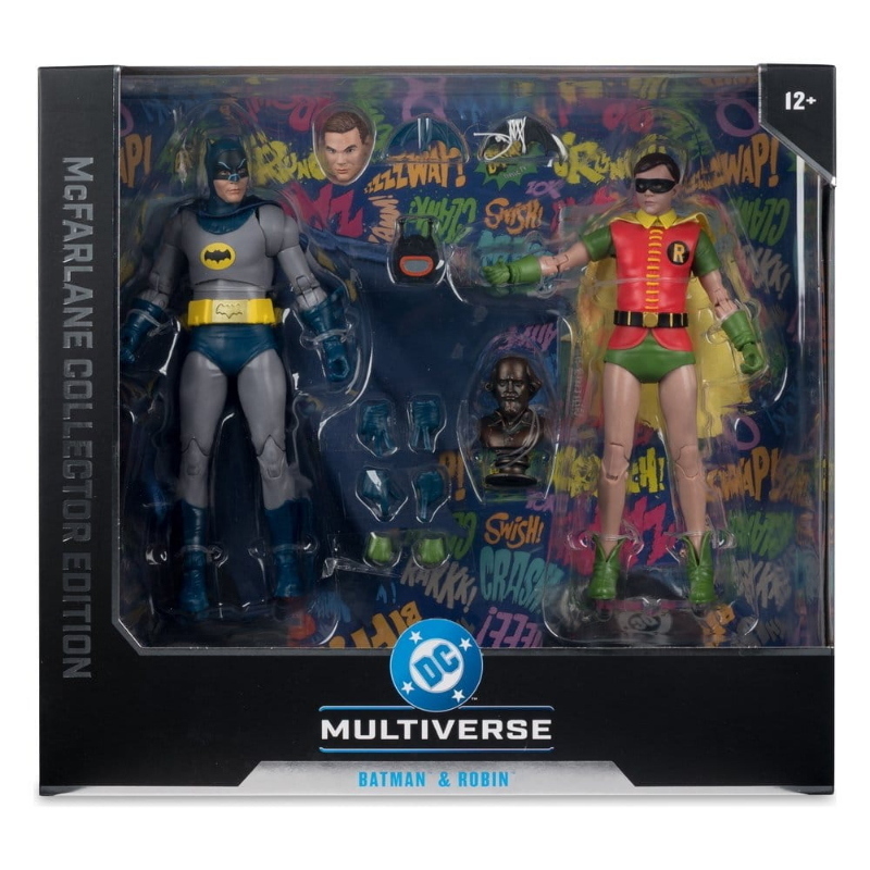 DC Comics - Batman 1966 Batman e Robin DC Multiverse McFarlane