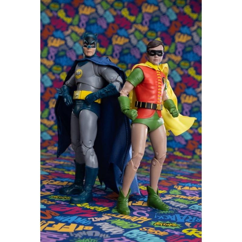 DC Comics - Batman 1966 Batman e Robin DC Multiverse McFarlane