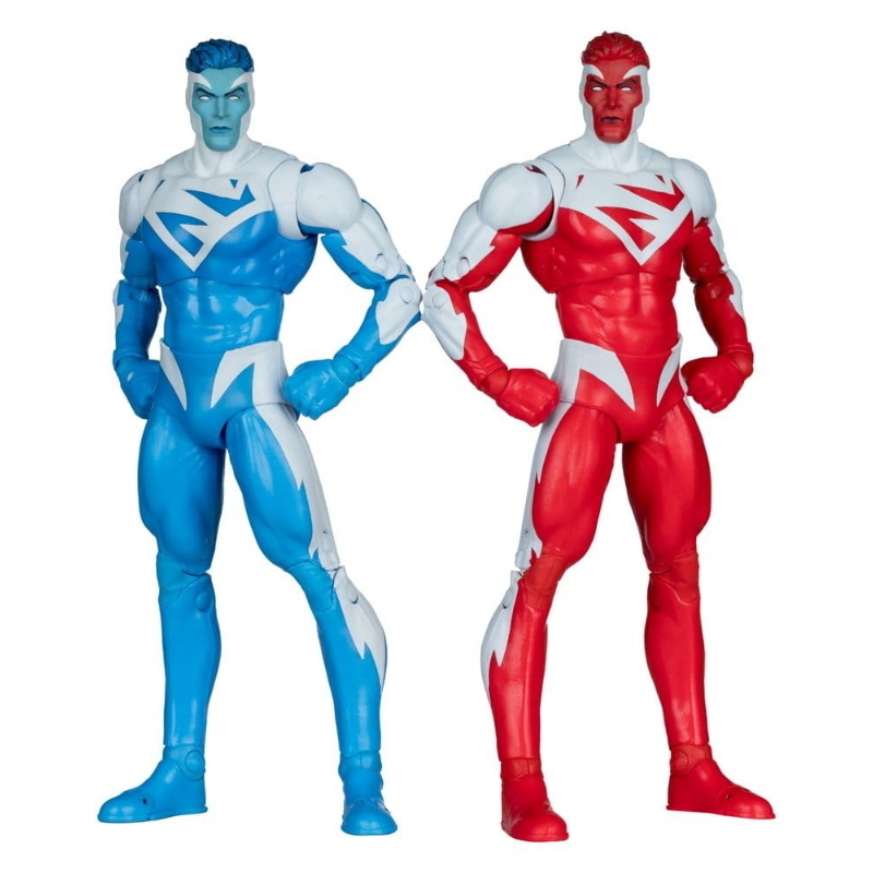 DC Comics - Superman Red vs Superman Blue DC Multiverse McFarlane