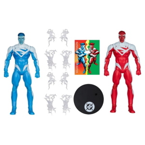 DC Comics - Superman Red vs Superman Blue DC Multiverse McFarlane