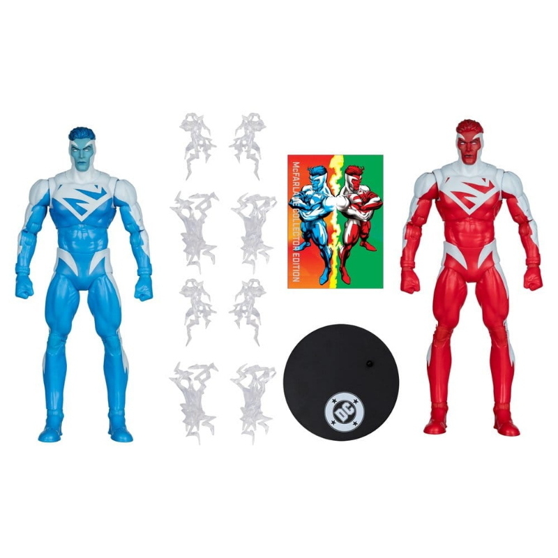 DC Comics - Superman Red vs Superman Blue DC Multiverse McFarlane