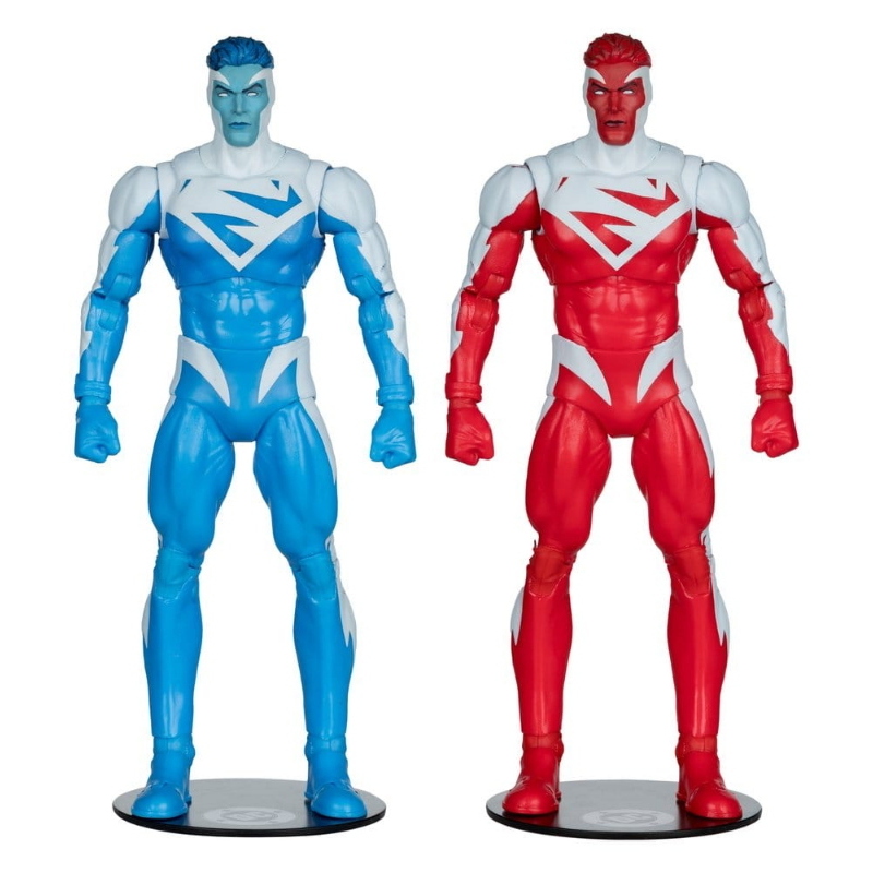 DC Comics - Superman Red vs Superman Blue DC Multiverse McFarlane