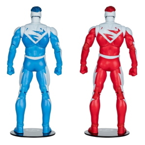 DC Comics - Superman Red vs Superman Blue DC Multiverse McFarlane