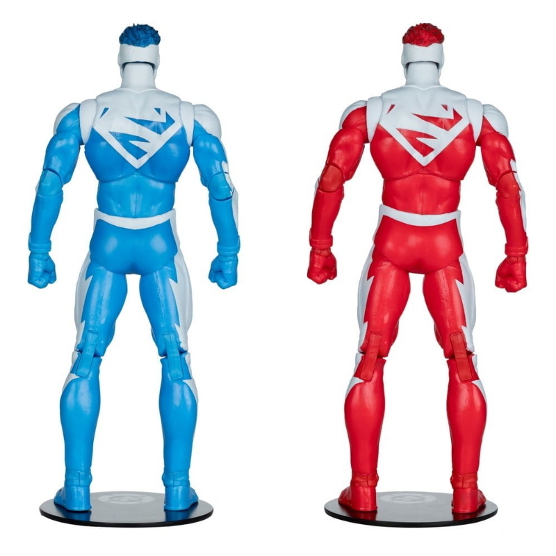 DC Comics - Superman Red vs Superman Blue DC Multiverse McFarlane