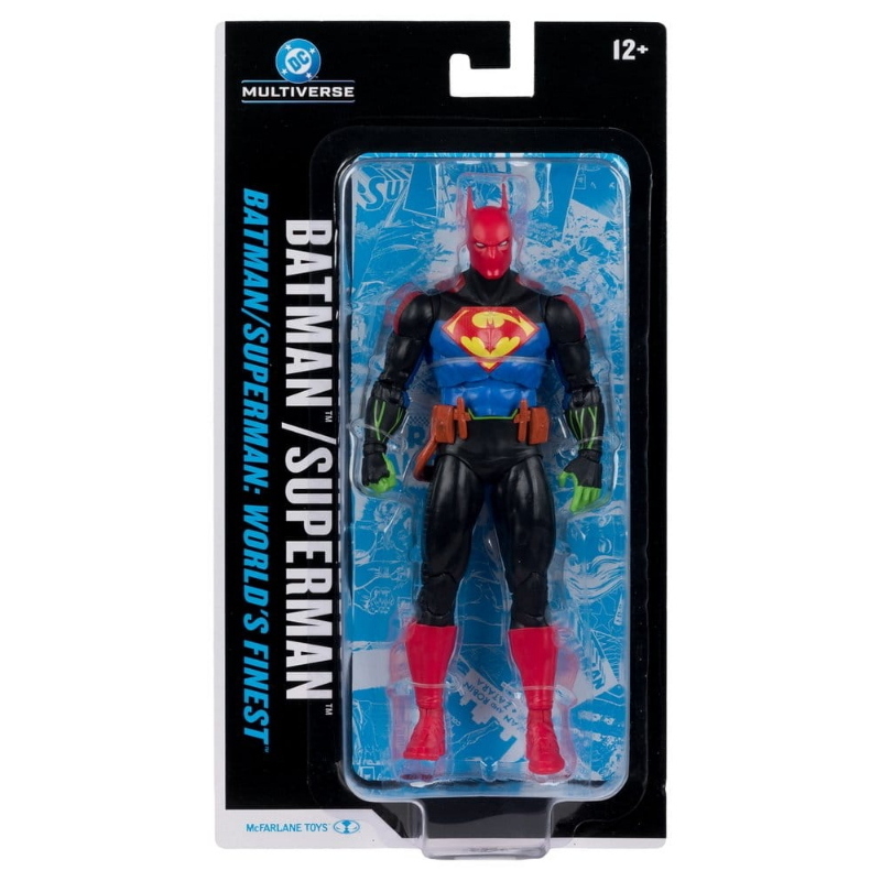 DC Comics - Superman World's Finest Batman DC Multiverse McFarlane