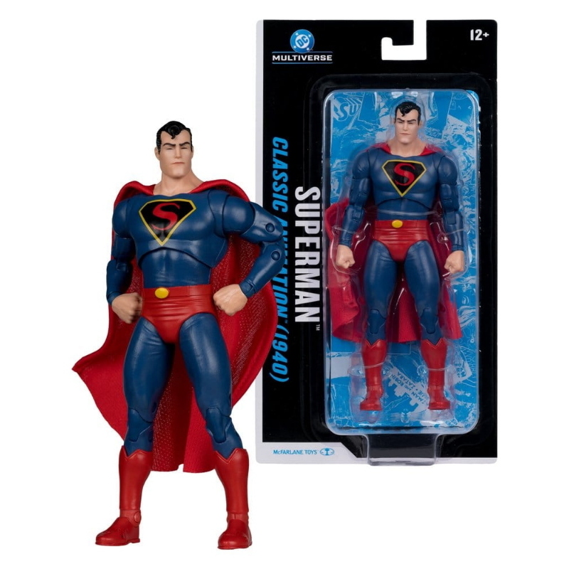 DC Comics - Classic Animation 1940 Superman DC Multiverse McFarlane