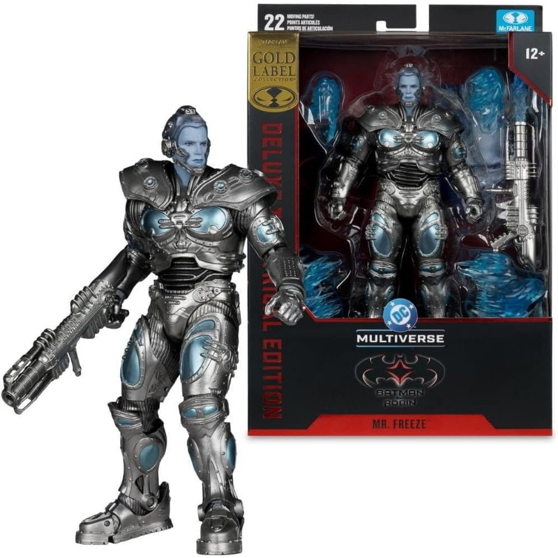 DC Comics - Batman & Robin Mr. Freeze DC Multiverse McFarlane