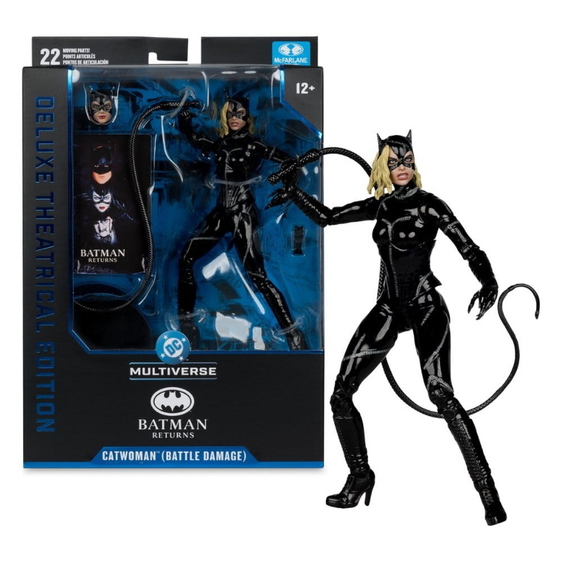 DC Comics - Batman Returns Battle Damage Catwoman DC Multiverse McFarlane