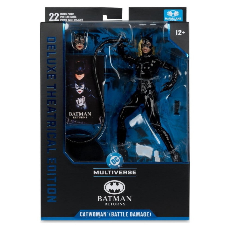 DC Comics - Batman Returns Battle Damage Catwoman DC Multiverse McFarlane