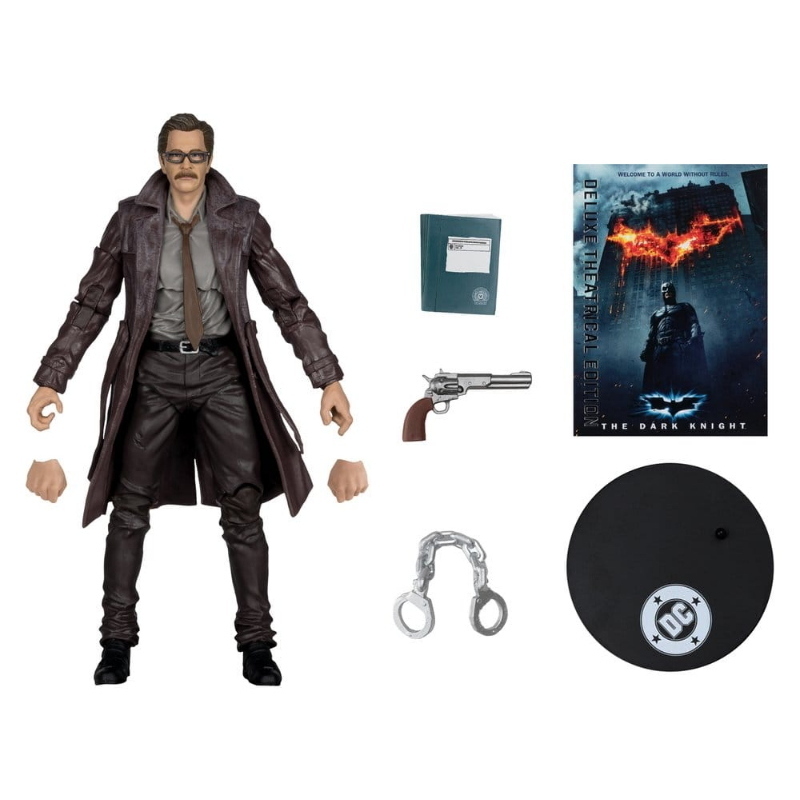 DC Comics - The Dark Knight Commissioner Gordon DC Multiverse McFarlane