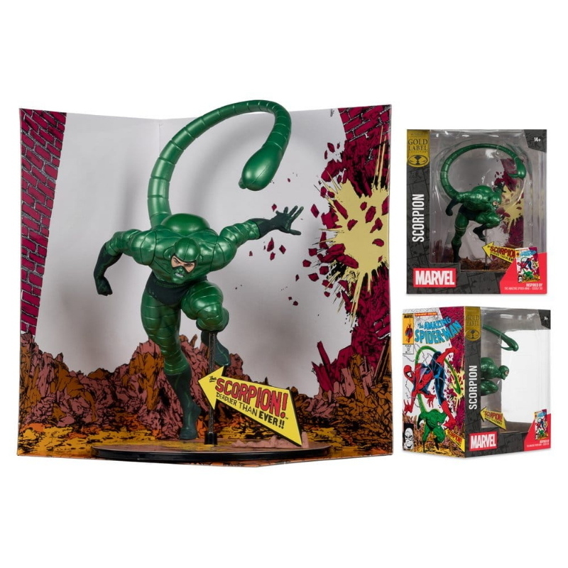 Marvel - Amazing Spider-Man #318 Metallic Scorpion Marvel Collection 1/10 McFarlane