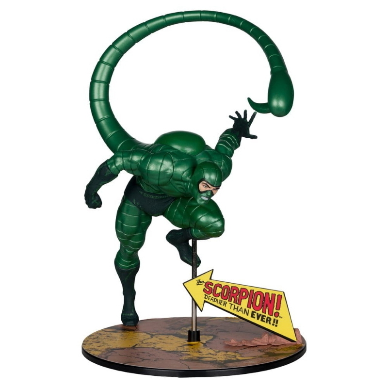 Marvel - Amazing Spider-Man #318 Metallic Scorpion Marvel Collection 1/10 McFarlane