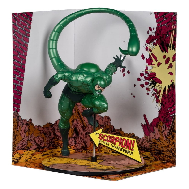 Marvel - Amazing Spider-Man #318 Metallic Scorpion Marvel Collection 1/10 McFarlane