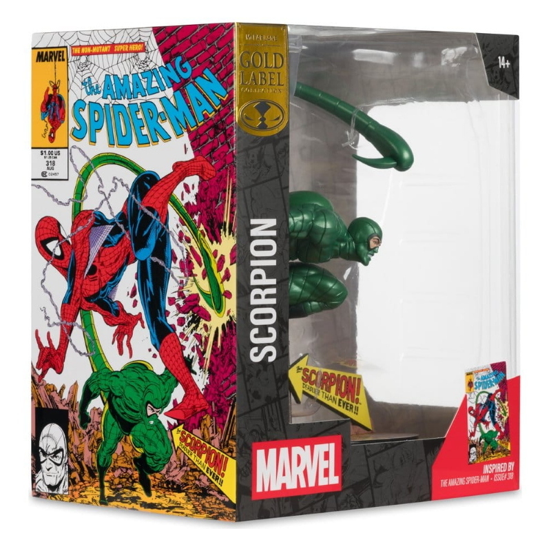 Marvel - Amazing Spider-Man #318 Metallic Scorpion Marvel Collection 1/10 McFarlane