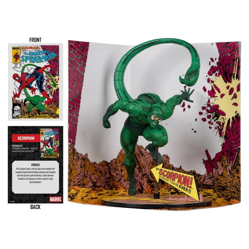 Marvel - Amazing Spider-Man #318 Scorpion Marvel Collection 1/10 McFarlane
