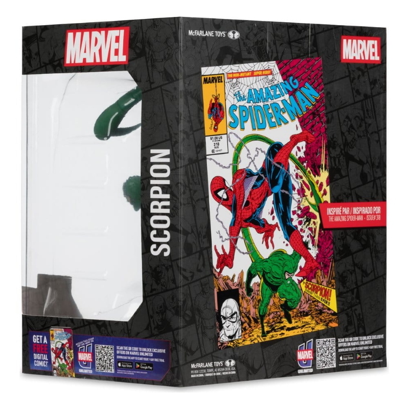Marvel - Amazing Spider-Man #318 Scorpion Marvel Collection 1/10 McFarlane