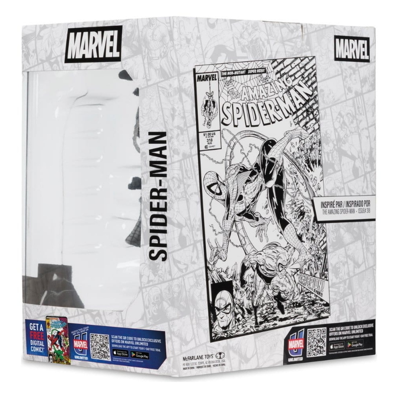 Marvel - Amazing Spider-Man #318 Line Art Marvel Collection 1/10 McFarlane