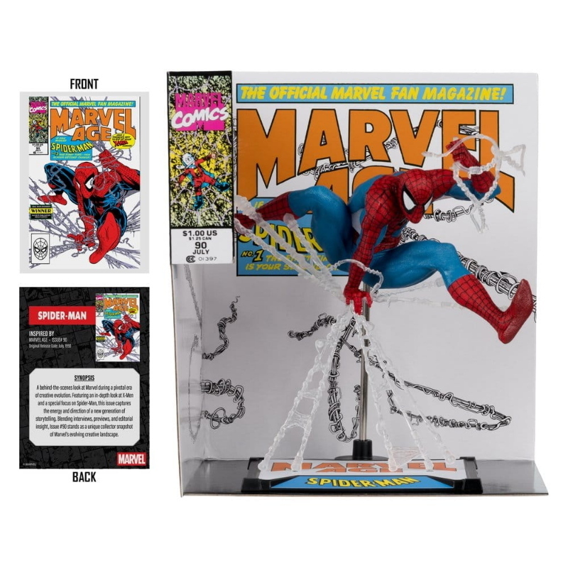 Marvel - Marvel Age #90 Spider-Man Marvel Collection 1/10 McFarlane
