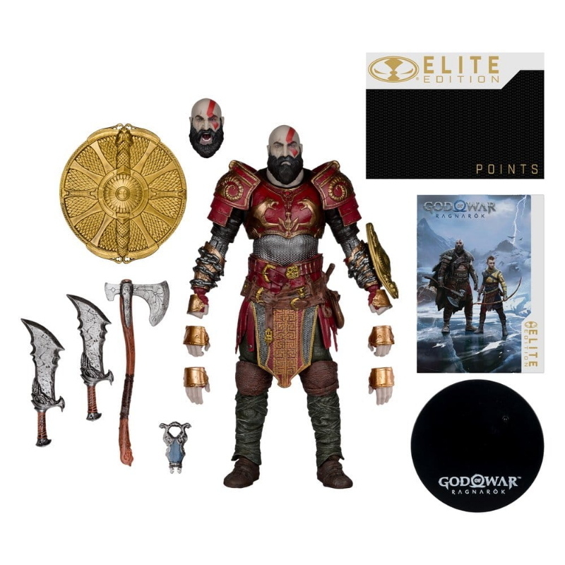 God of War - Ragnarok Ares Armor Kratos McFarlane Elite Edition