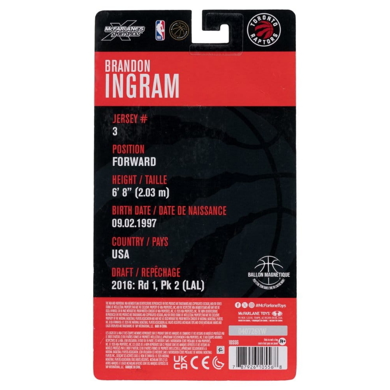NBA - Toronto Raptors Brandon Ingram NBA SportsPicks McFarlane