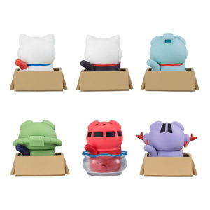 Mobile Suit Gundam - Mega Cat Project Nyandam Luckycat Set 6 Figure MegaHouse