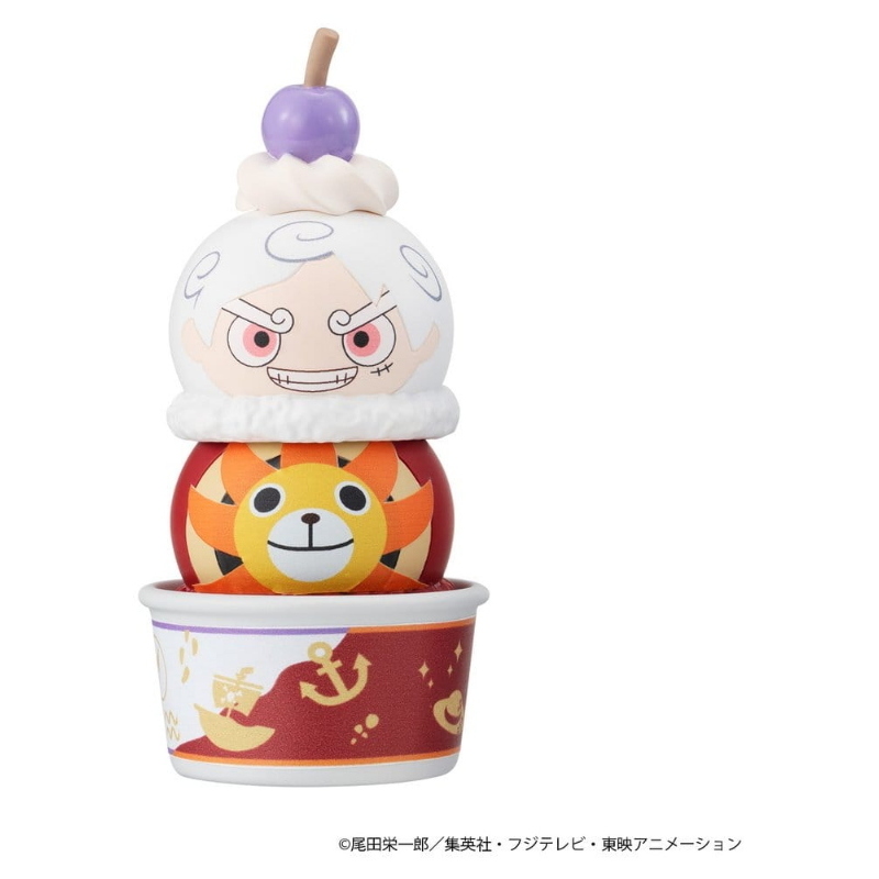 One Piece - Tsumichen Stack up & Change Gift Set Completo 6 Figure MegaHouse