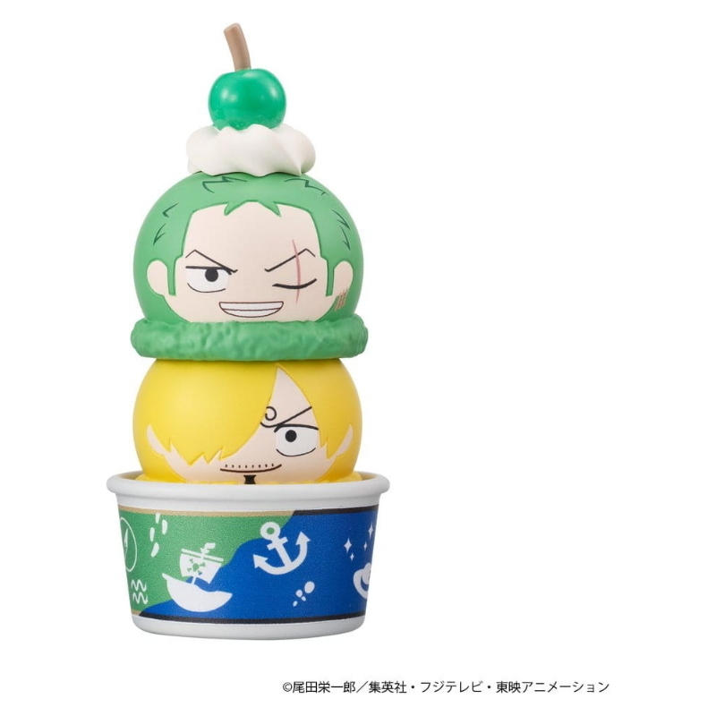 One Piece - Tsumichen Stack up & Change Gift Set Completo 6 Figure MegaHouse