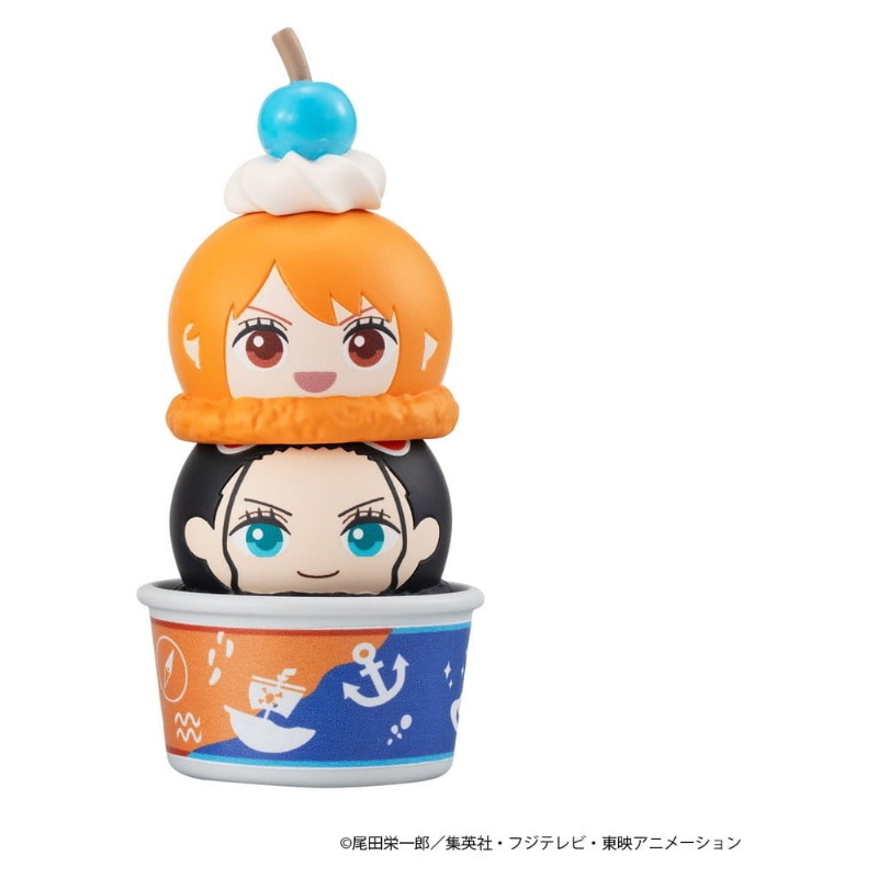 One Piece - Tsumichen Stack up & Change Gift Set Completo 6 Figure MegaHouse