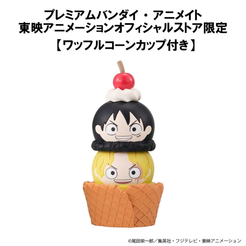 One Piece - Tsumichen Stack up & Change Gift Set Completo 6 Figure MegaHouse