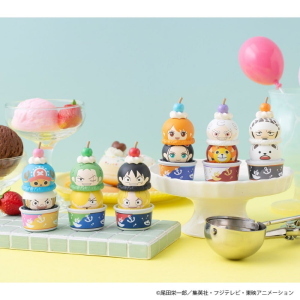 One Piece - Tsumichen Stack up & Change Gift Set Completo 6 Figure MegaHouse
