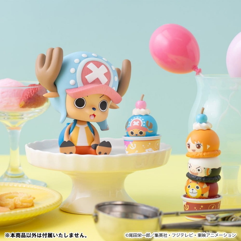 One Piece - Tsumichen Stack up & Change Gift Set Completo 6 Figure MegaHouse
