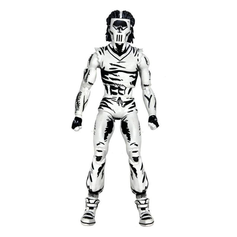 Teenage Mutant Ninja Turtles - Mirage Comics Action Figure Casey Jones Black & White NECA