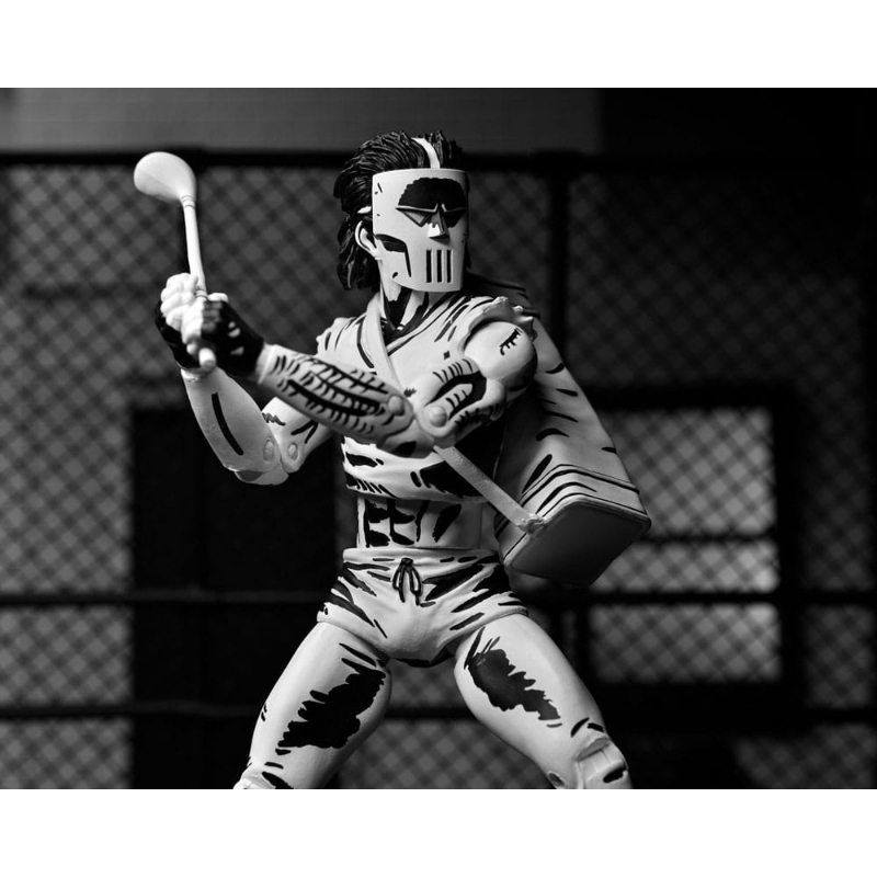 Teenage Mutant Ninja Turtles - Mirage Comics Action Figure Casey Jones Black & White NECA