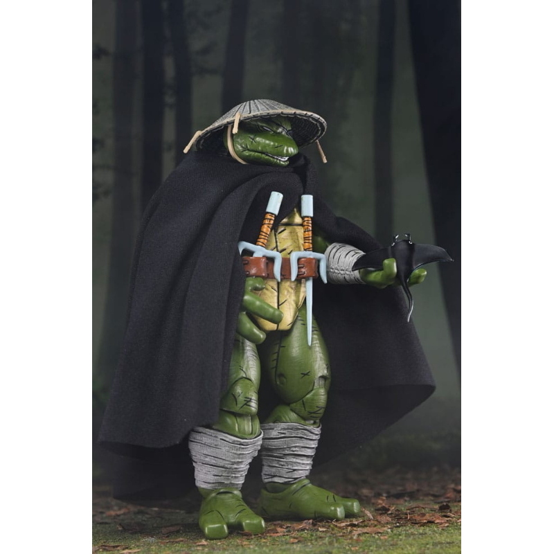 Teenage Mutant Ninja Turtles - Mirage Comics Action Figure Old Man Raphael Puma Blues NECA
