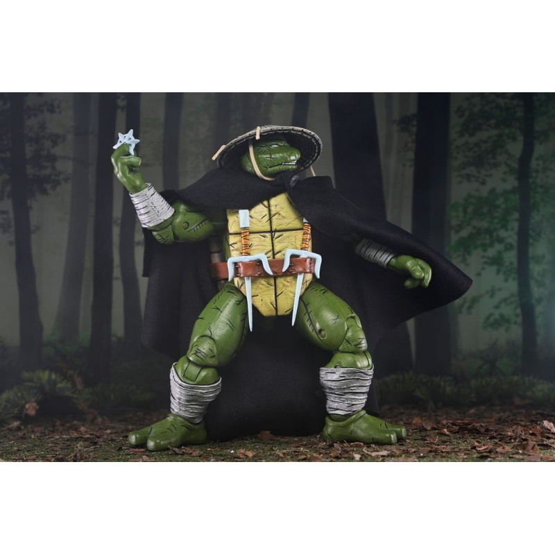 Teenage Mutant Ninja Turtles - Mirage Comics Action Figure Old Man Raphael Puma Blues NECA