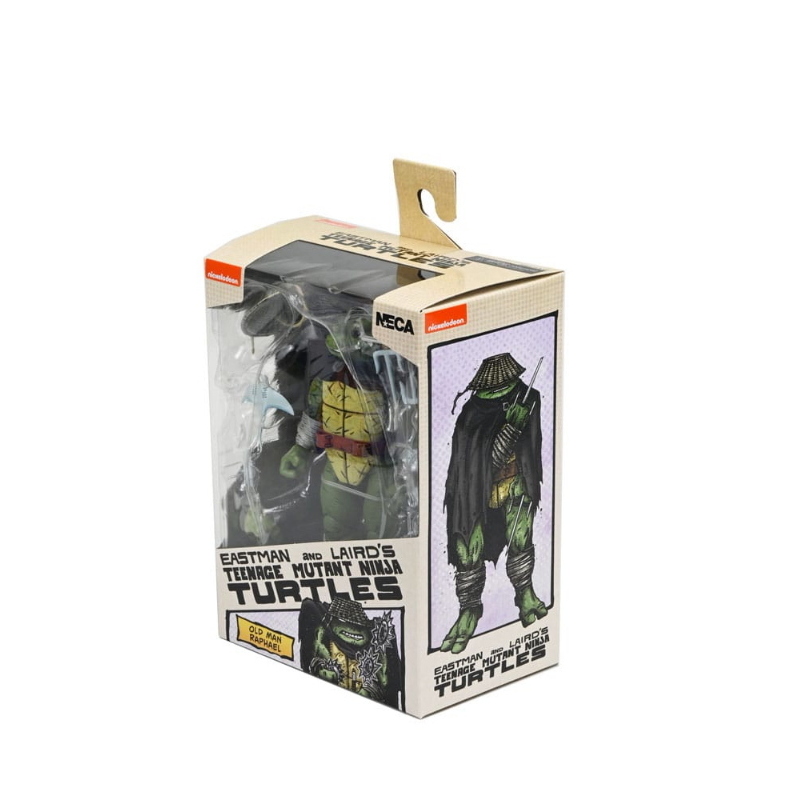 Teenage Mutant Ninja Turtles - Mirage Comics Action Figure Old Man Raphael Puma Blues NECA