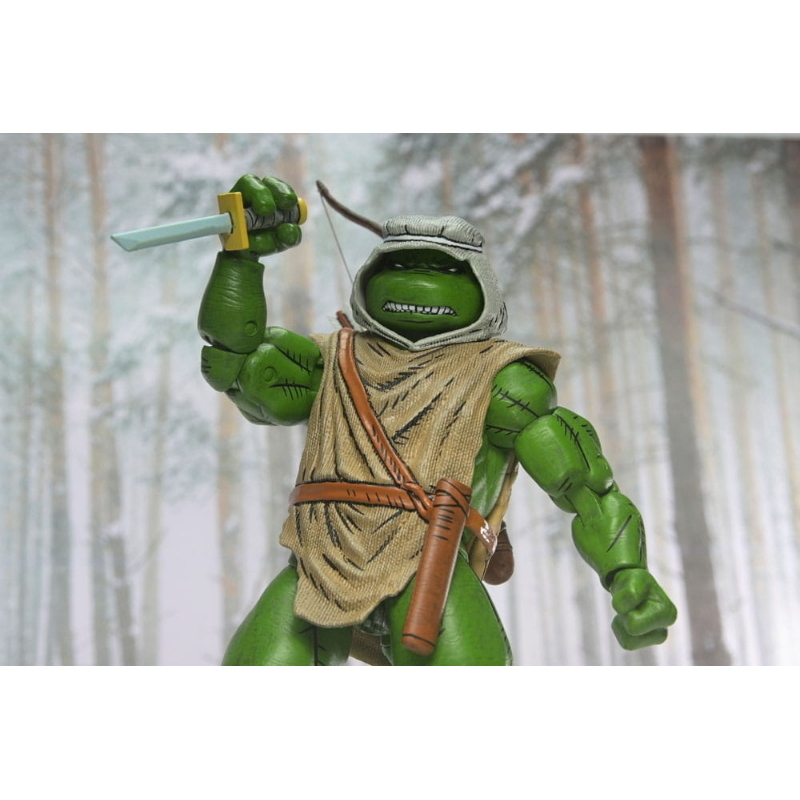 Teenage Mutant Ninja Turtles - Mirage Comics Action Figure Hunter Leonardo NECA